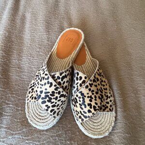 Gap Cross Strap Espadrille Sandals, Size 9